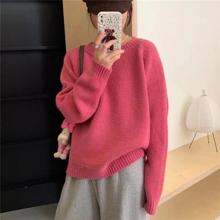 Oversized Pullover für Damen im modernen Stil
