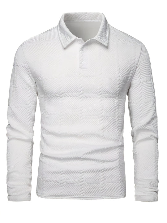 Polo Shirt Jacquard print für Herren