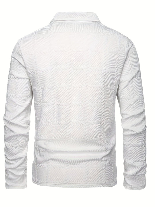 Polo Shirt Jacquard print für Herren