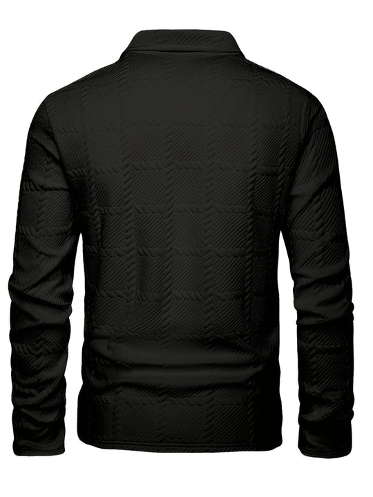 Polo Shirt Jacquard print für Herren