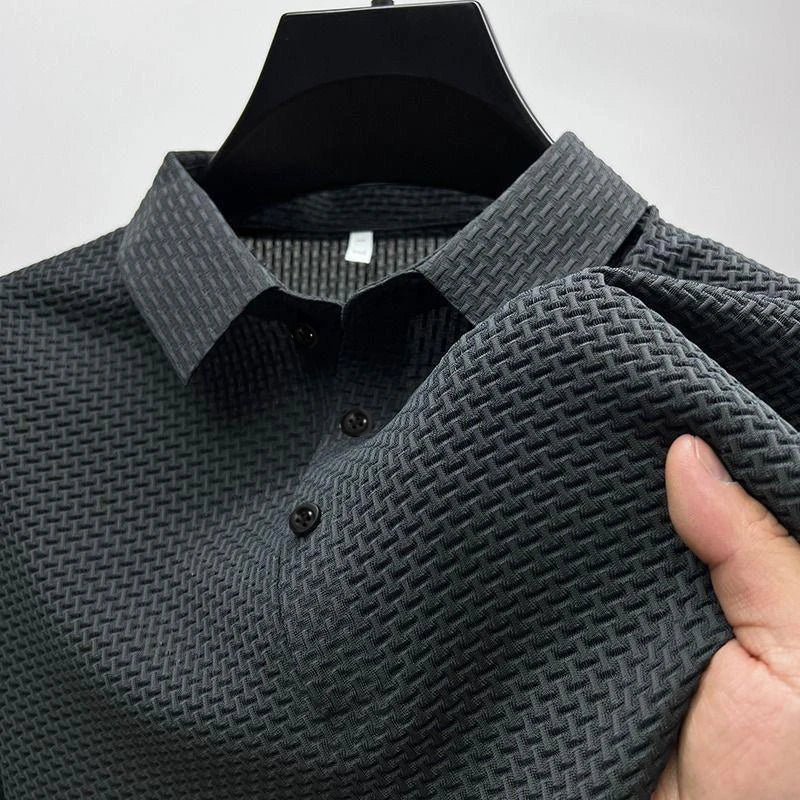 Poloshirt Baumwollmix mit modernem Design für Herren