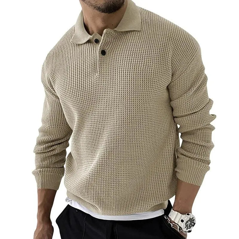 Poloshirt Strick Baumwolle für Herren