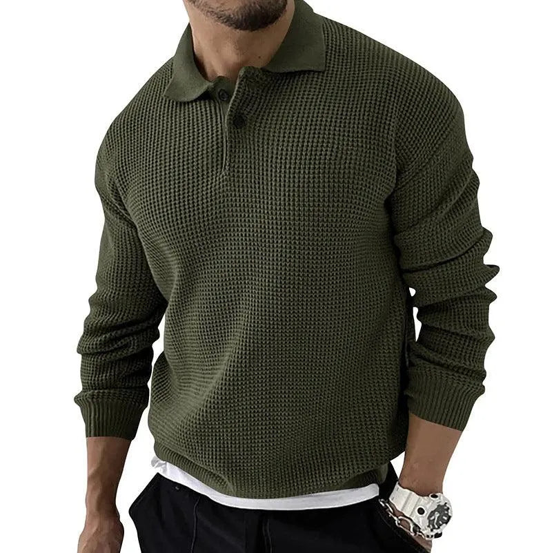 Poloshirt Strick Baumwolle für Herren