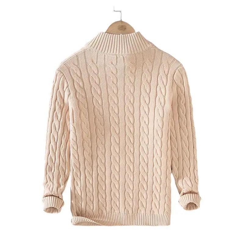 Pullover mit Stehkragen für Männer