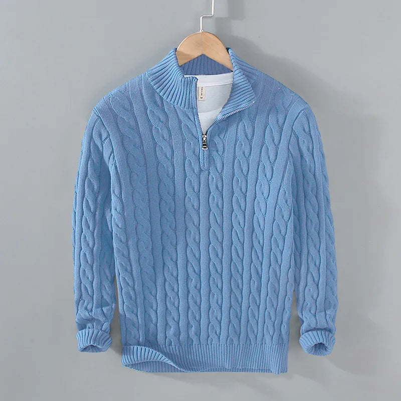 Pullover mit Stehkragen für Männer