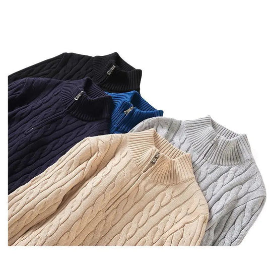 Pullover mit Stehkragen für Männer