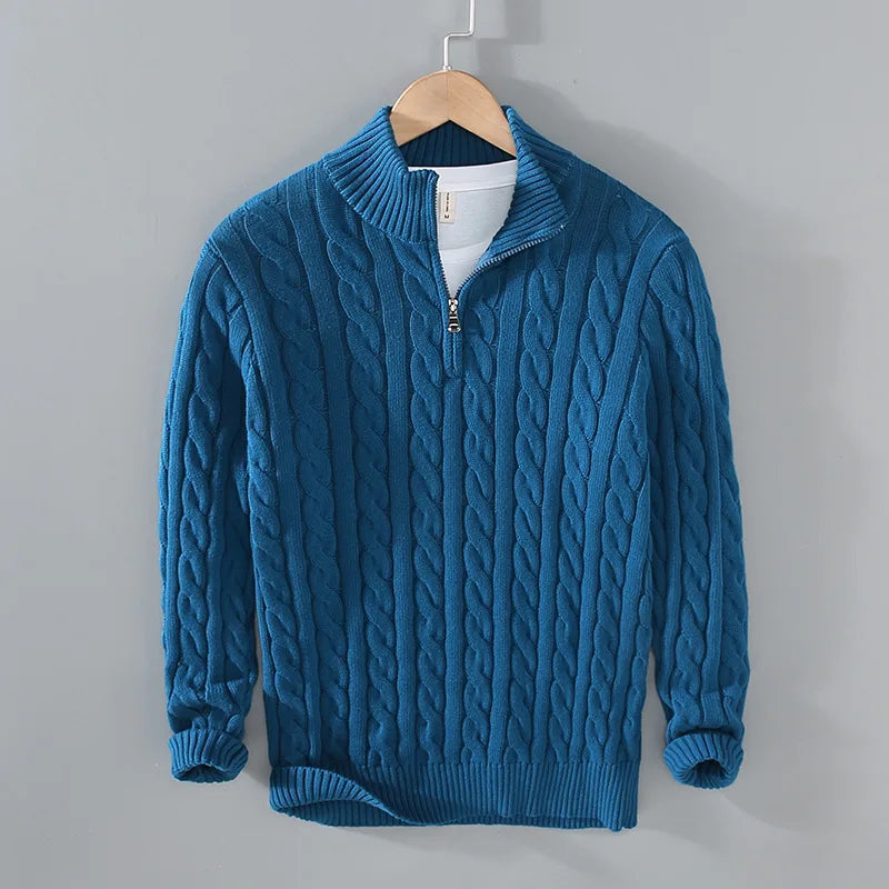 Pullover mit Stehkragen für Männer