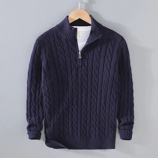 Pullover mit Stehkragen für Männer