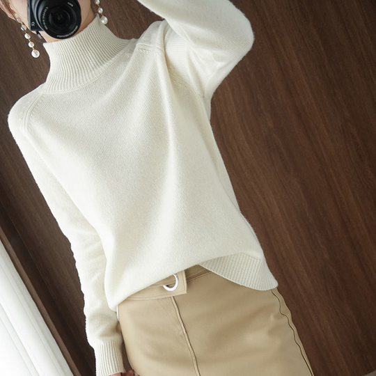 Rollkragenpullover Modern für Damen