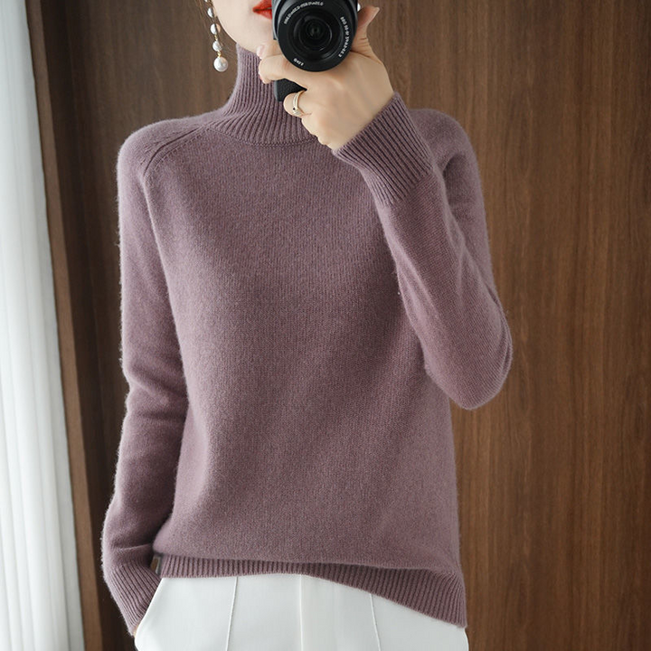 Rollkragenpullover Modern für Damen