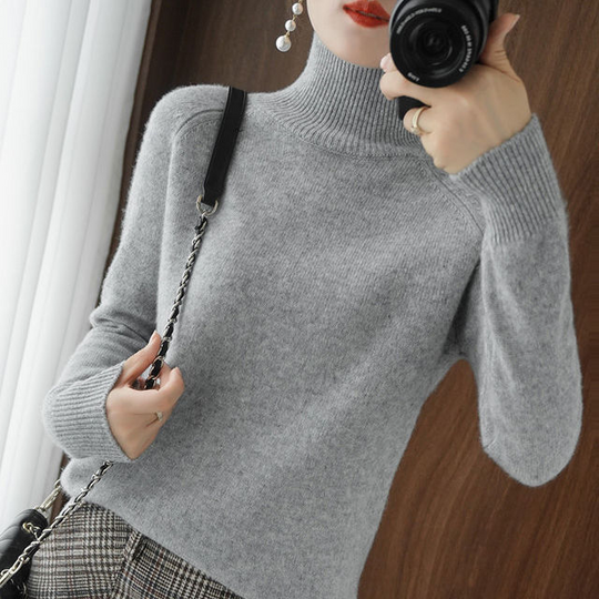 Rollkragenpullover Modern für Damen