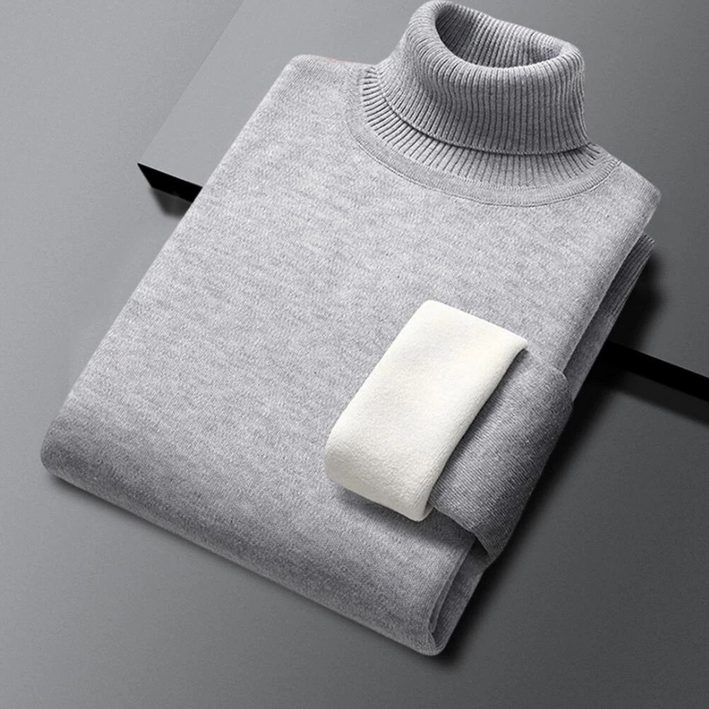 Rollkragenpullover Strick für Herren