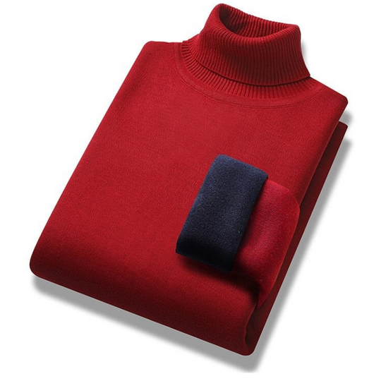Rollkragenpullover Strick für Herren