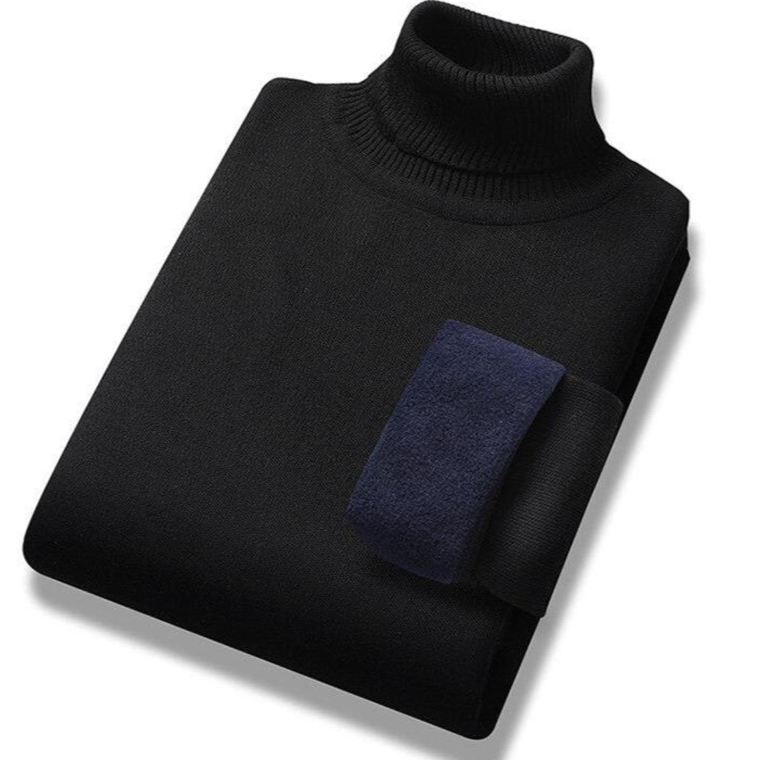 Rollkragenpullover Strick für Herren