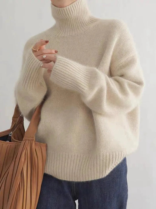 Rollkragenpullover für Damen - Bequeme Turtleneck Sweater für Stil und Komfort