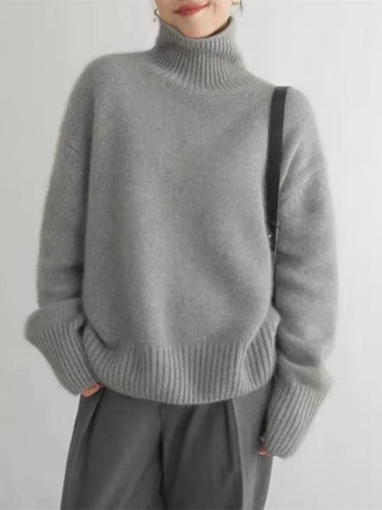 Rollkragenpullover für Damen - Bequeme Turtleneck Sweater für Stil und Komfort