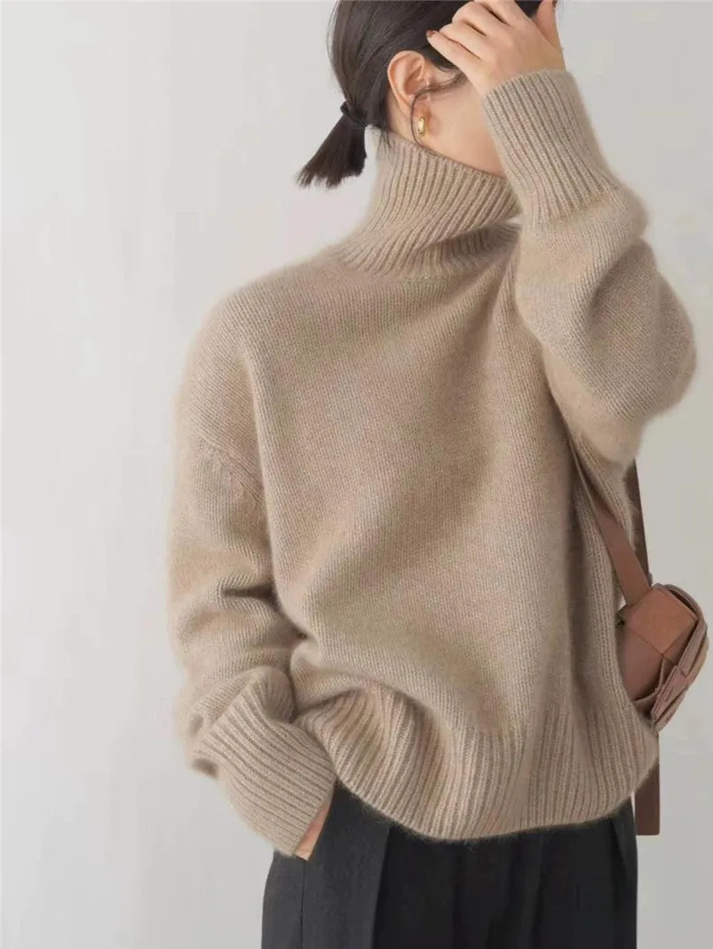 Rollkragenpullover für Damen - Bequeme Turtleneck Sweater für Stil und Komfort