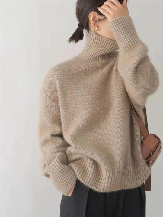 Rollkragenpullover für Damen - Bequeme Turtleneck Sweater für Stil und Komfort