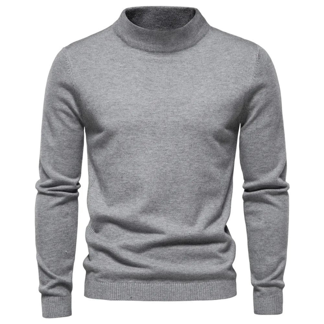 Rollkragenpullover für Herren im klassischen Winterstil