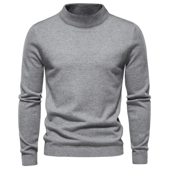 Rollkragenpullover für Herren im klassischen Winterstil