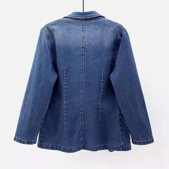 Berta | Klassischer Denim-Blazer für Damen