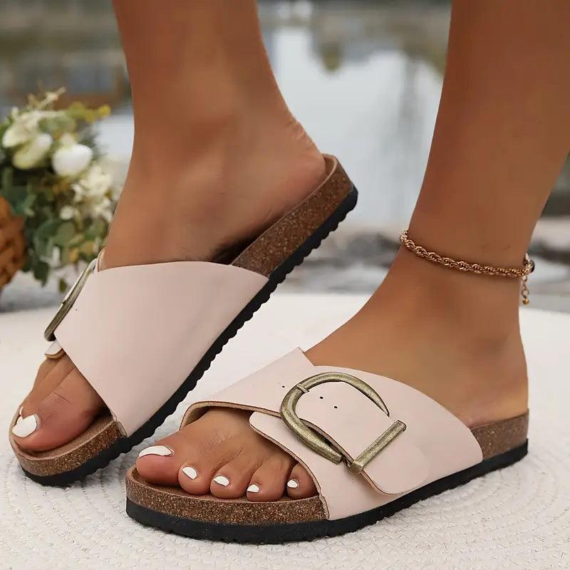 Sandalen Kurkzool mit Verstellbarem Riemen für Damen