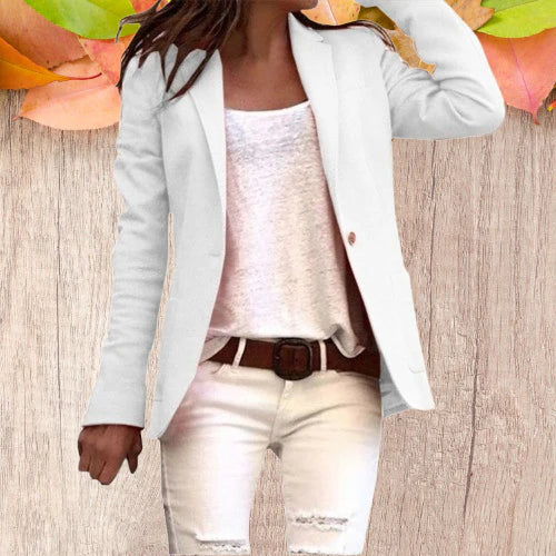 Schlanker Blazer mit Reverskragen für Damen
