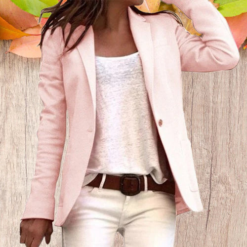 Schlanker Blazer mit Reverskragen für Damen