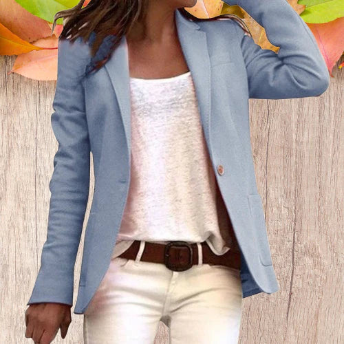 Schlanker Blazer mit Reverskragen für Damen
