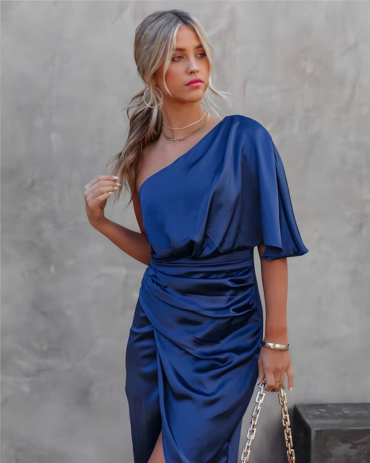 Seidenkleid mit elegantem Design für Damen