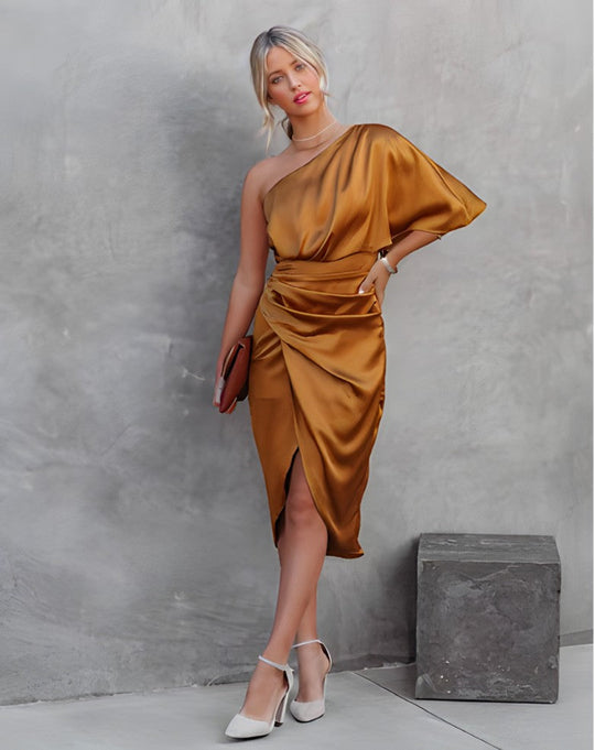 Seidenkleid mit elegantem Design für Damen