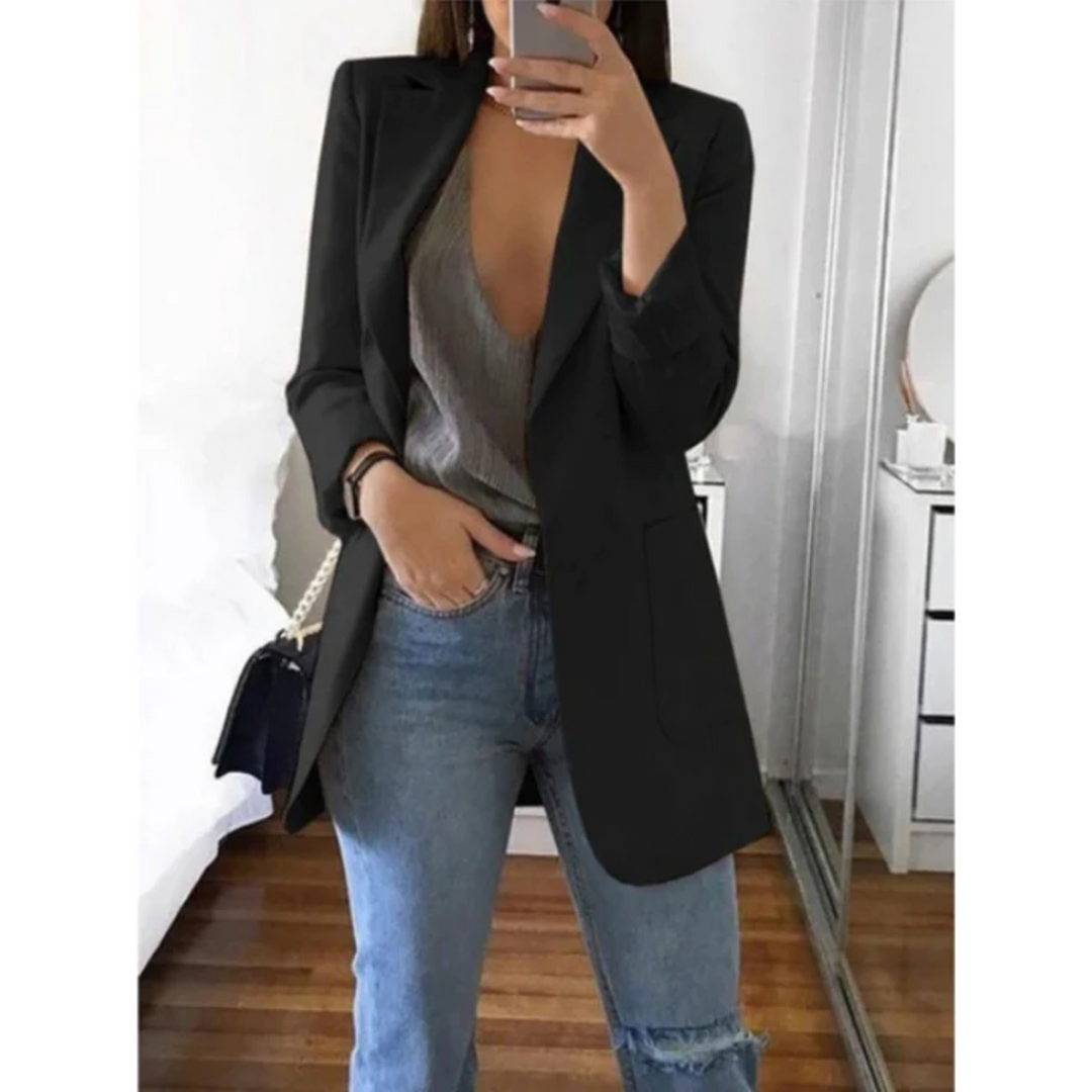 Slim-Fit Blazer aus hochwertigem Material für Herren