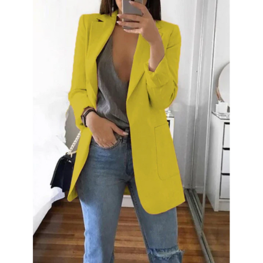 Slim-Fit Blazer aus hochwertigem Material für Herren