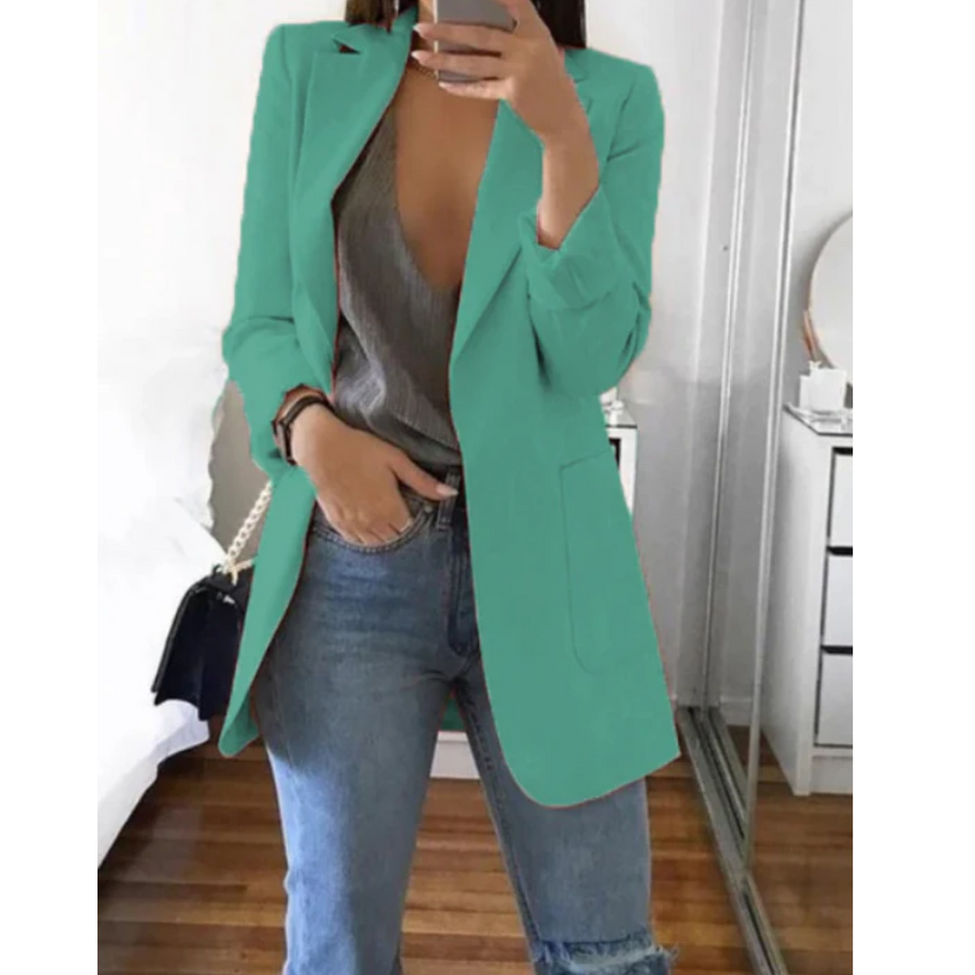 Slim-Fit Blazer aus hochwertigem Material für Herren