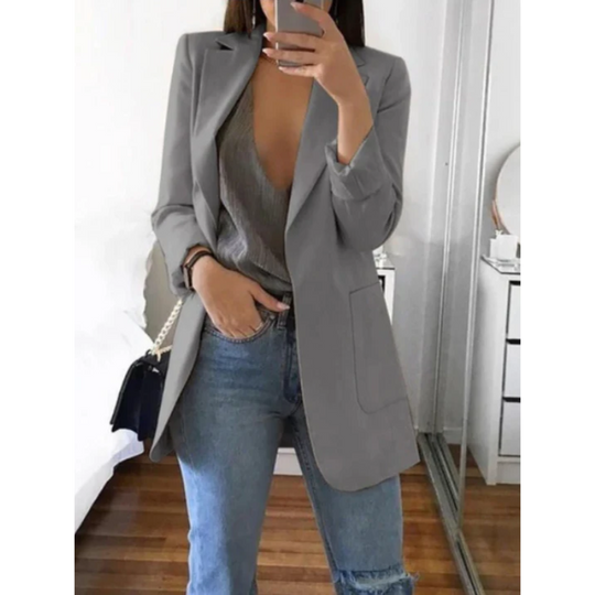 Slim-Fit Blazer aus hochwertigem Material für Herren