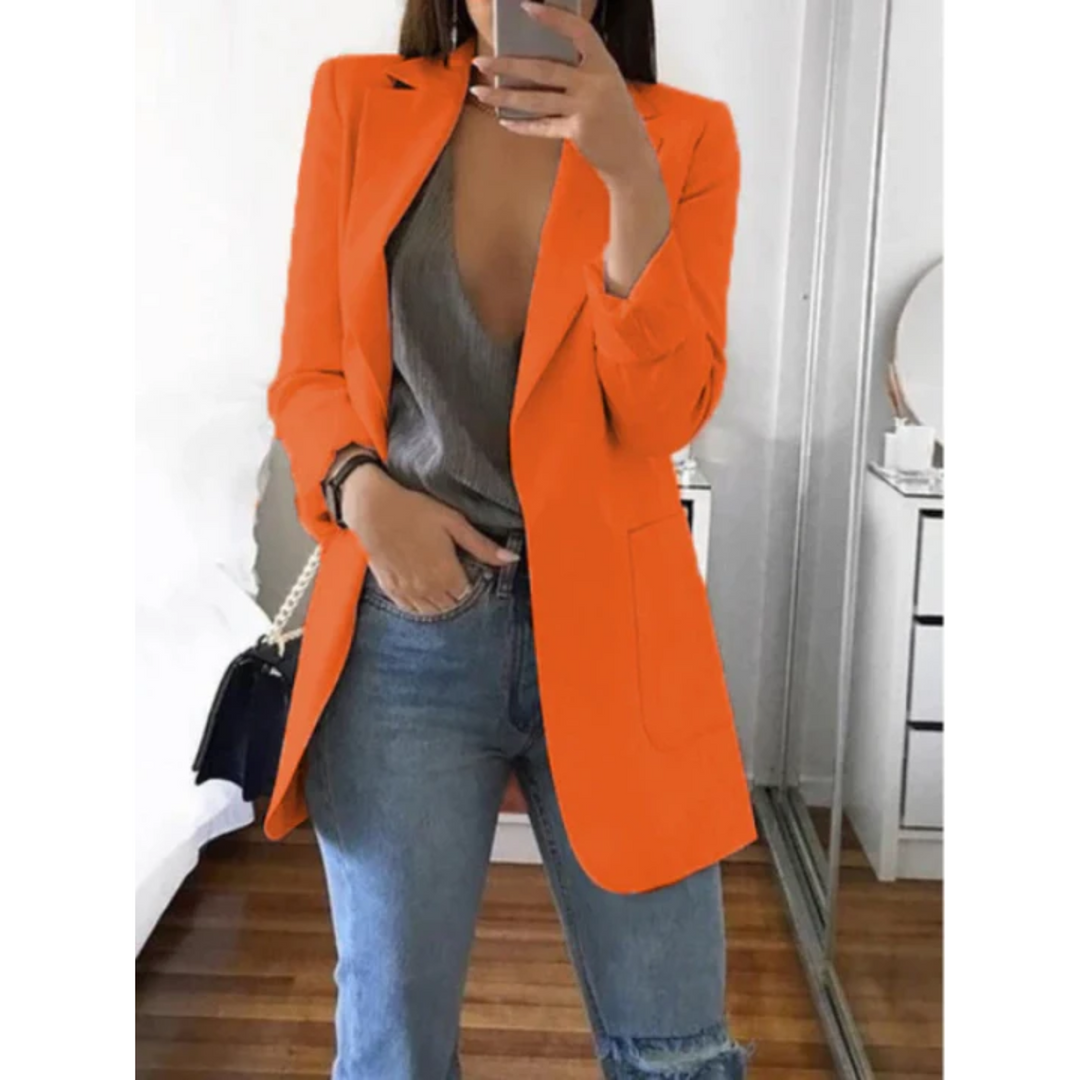 Slim-Fit Blazer aus hochwertigem Material für Herren