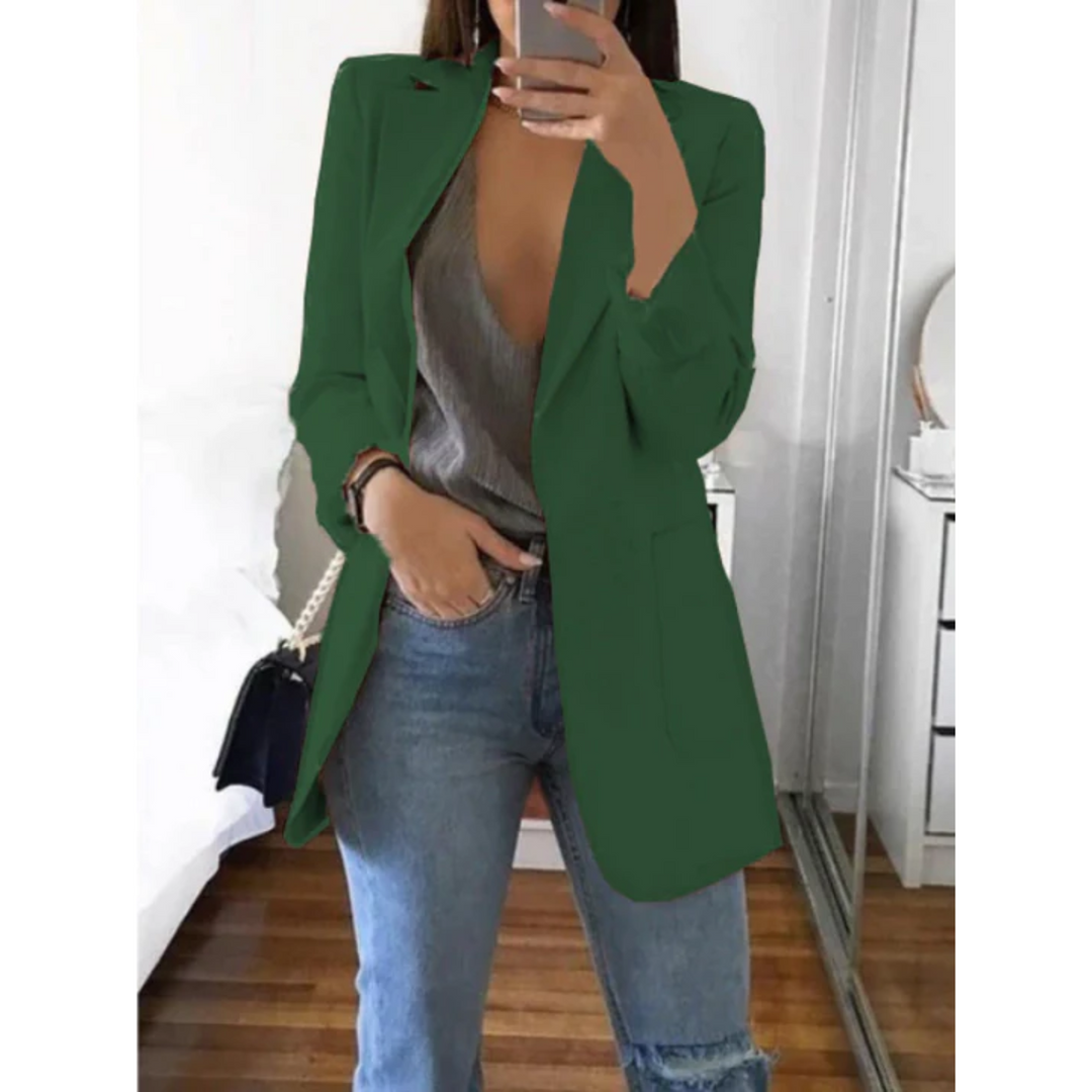 Slim-Fit Blazer aus hochwertigem Material für Herren