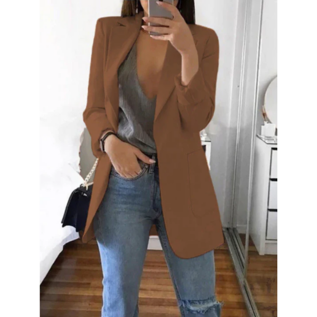 Slim-Fit Blazer aus hochwertigem Material für Herren