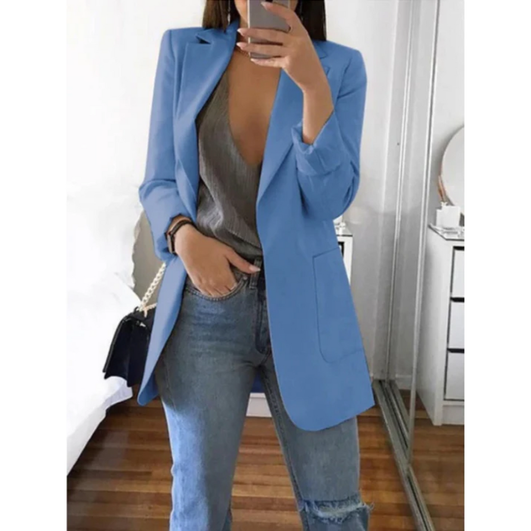 Slim-Fit Blazer aus hochwertigem Material für Herren