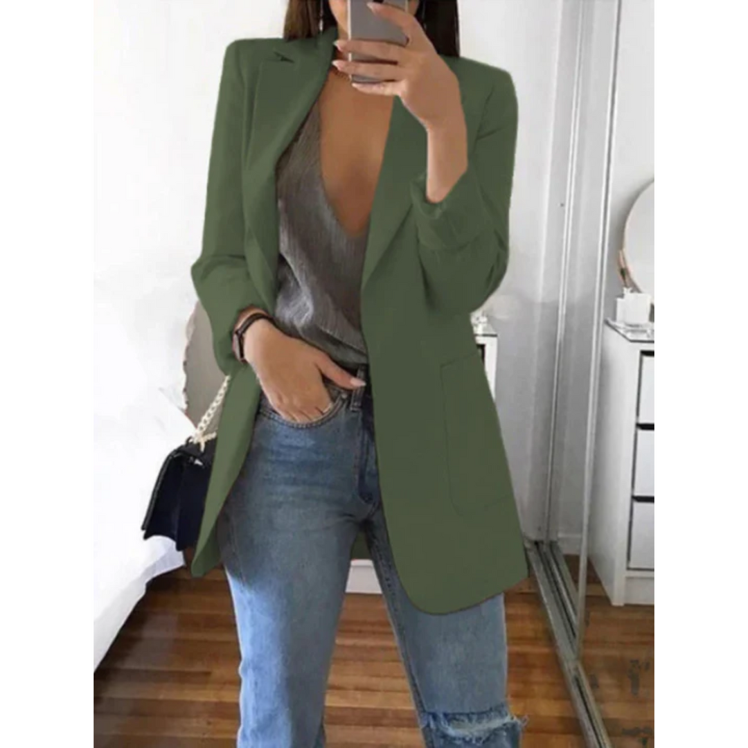 Slim-Fit Blazer aus hochwertigem Material für Herren