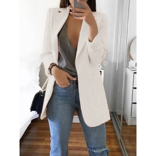 Slim-Fit Blazer aus hochwertigem Material für Herren