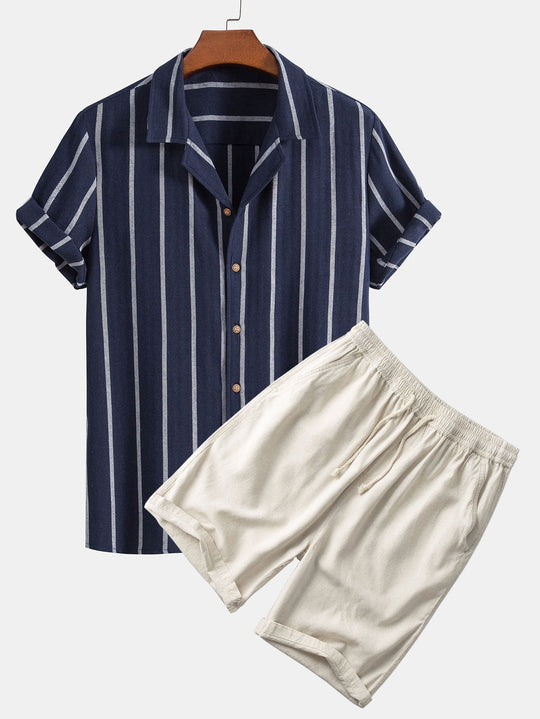 Sommer Kombi Set aus Baumwolle für Herren