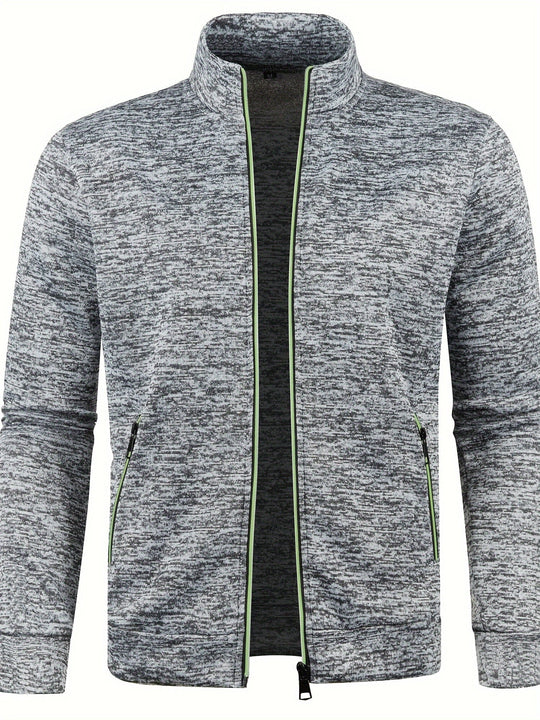Sportliche Jacke mit Reißverschluss für Herren