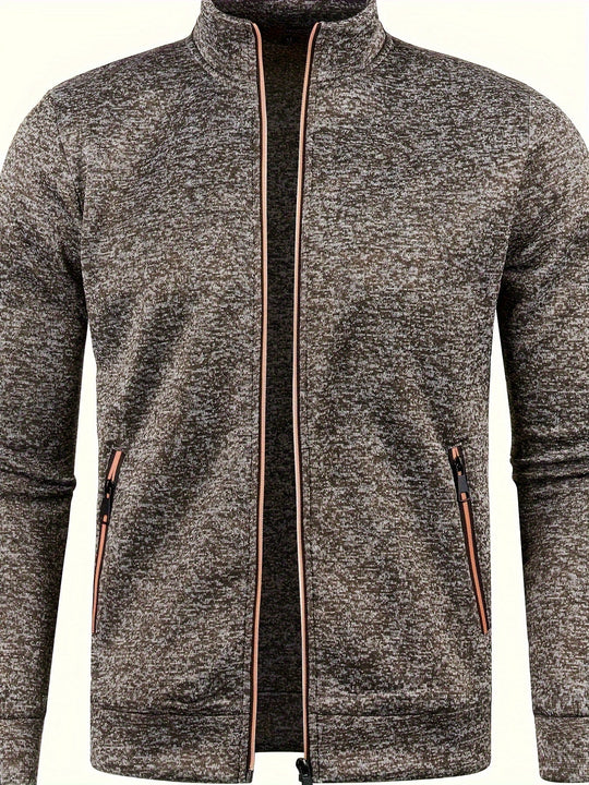 Sportliche Jacke mit Reißverschluss für Herren