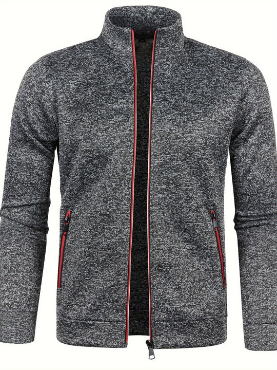 Sportliche Jacke mit Reißverschluss für Herren