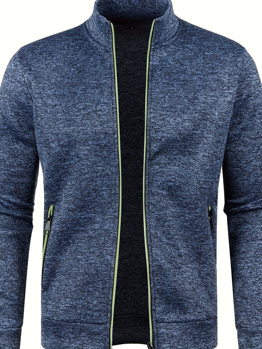 Sportliche Jacke mit Reißverschluss für Herren