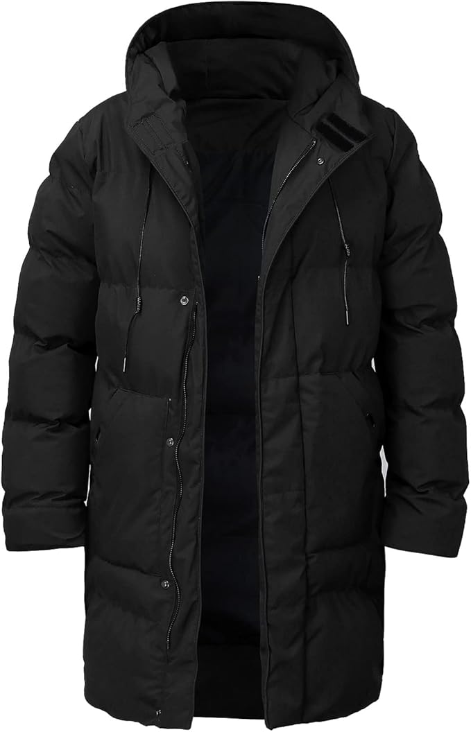 Steppparka mit Kapuze für Herren