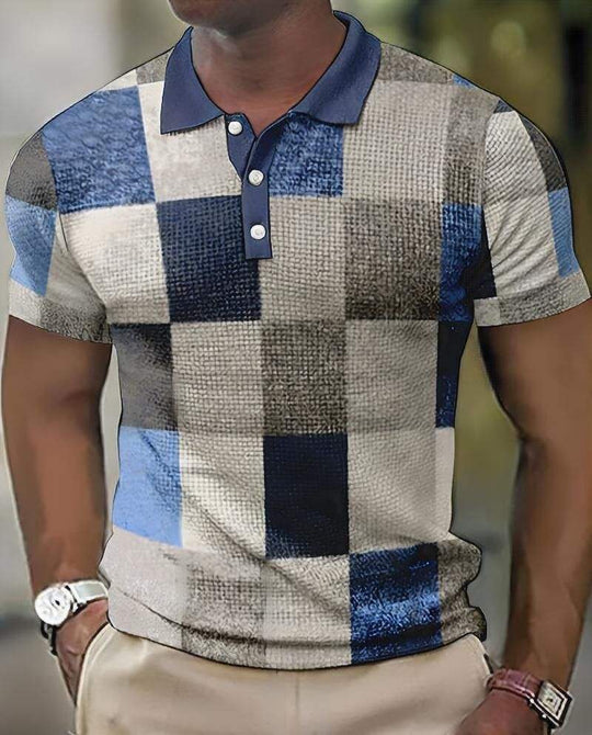 Stilvolle Sommer Polo Kurzarm aus hochwertigem Material für Herren