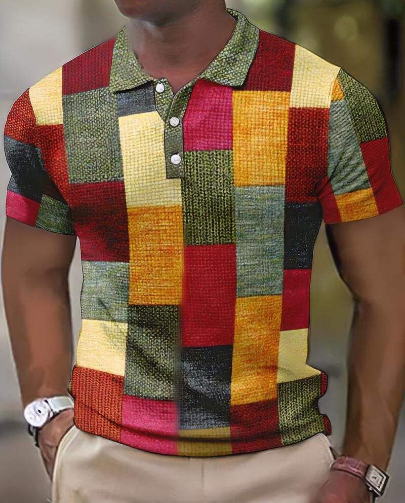 Stilvolle Sommer Polo Kurzarm aus hochwertigem Material für Herren