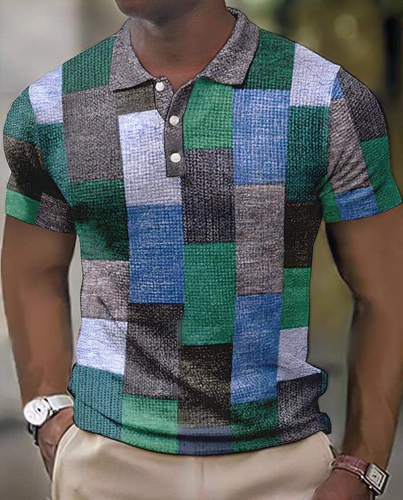 Stilvolle Sommer Polo Kurzarm aus hochwertigem Material für Herren